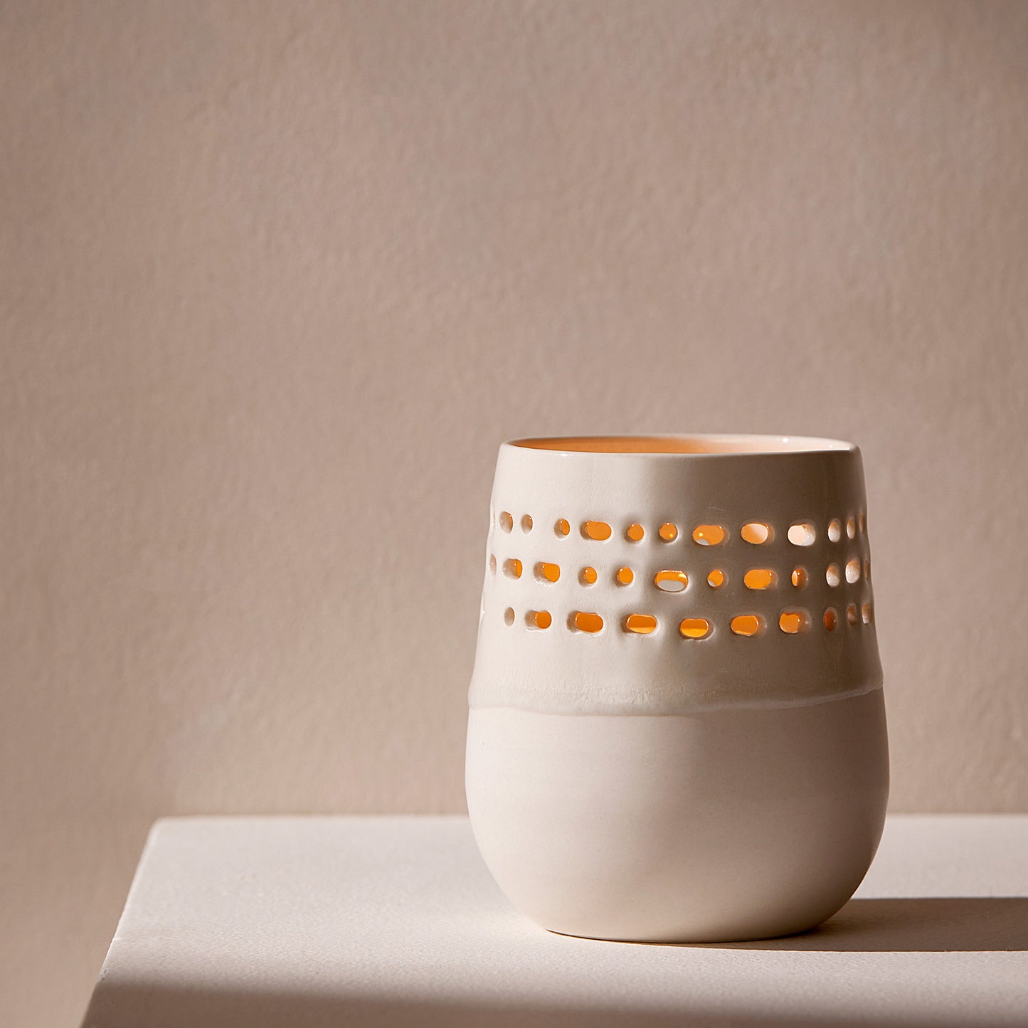 “Signal” tealight holder